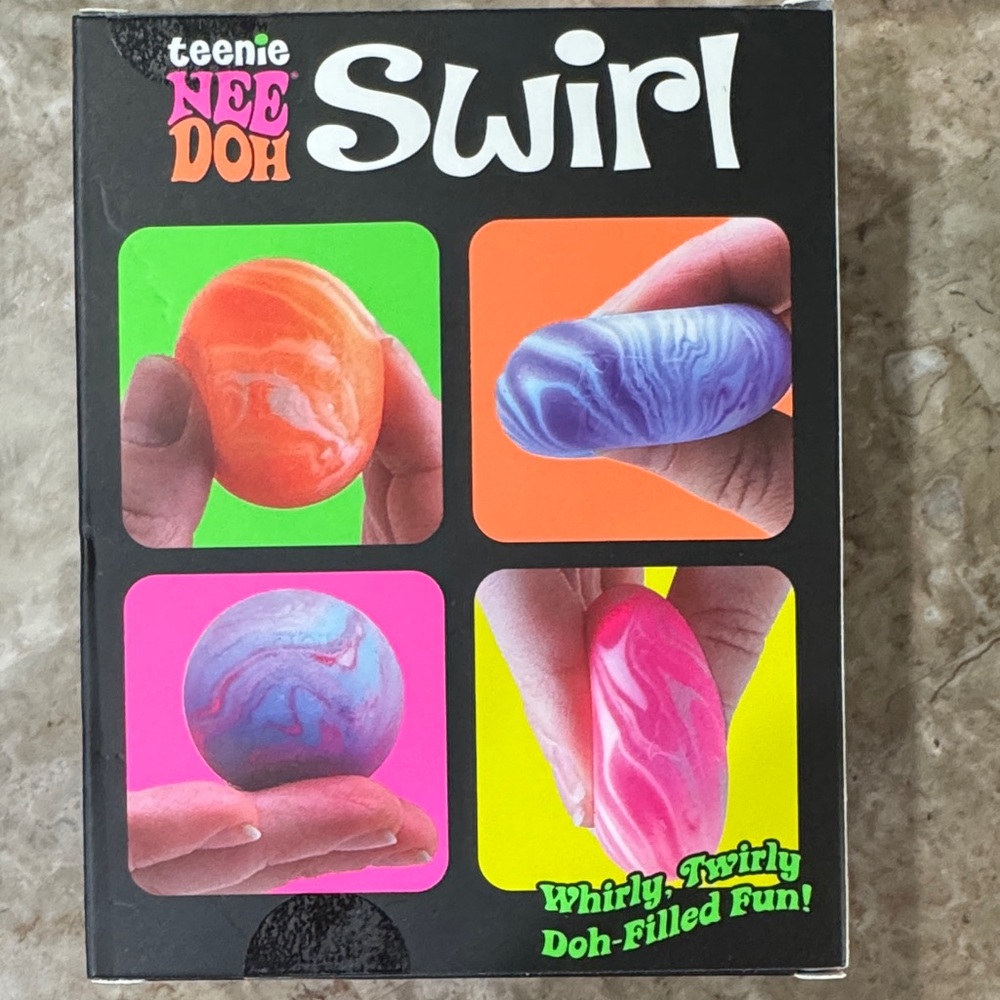 Swirl Doh Balls - Multicolor Swirl Pack - Picture 2 of 3